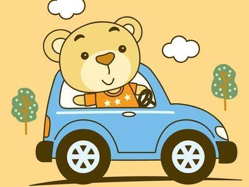 Little Cute Vehicles Match 3 Puzzle Game