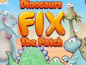 Dinosaurs Fix the Patch Puzzle Game