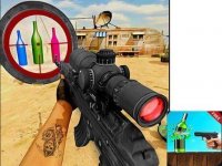 Sniper Bottle Shooting Game - Fun 3D Bottle Shooter Online Arcade Game