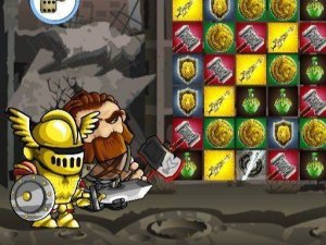 Zombie vs Warriors: Match 3 Puzzle Game Online - Strategy Puzzle Game