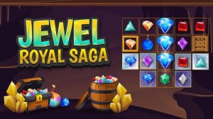 Jewel Royal Saga - Match 3 Puzzle Game