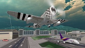 Airplane Free Fly Simulator Online Game