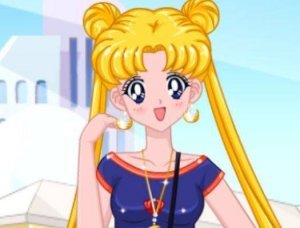 Sailor Scouts Summer Style Dress Up Game Online