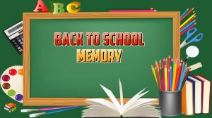 Back To School Memory Online Game