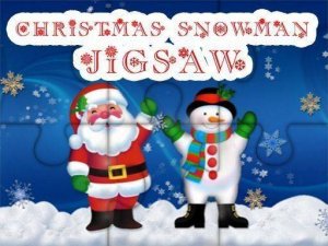Christmas Snowman Jigsaw Puzzle Online Game