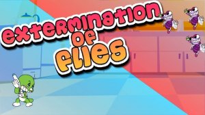 Extermination of Flies: Kitchen Bug Zapper Game