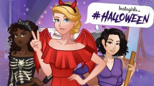 Instagirls Halloween Dress Up Game