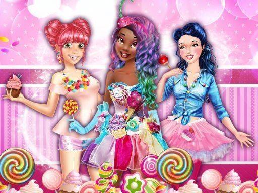 Sweet Party with Princesses - Dress Up Game