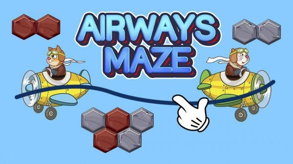 Airways Maze Puzzle Game