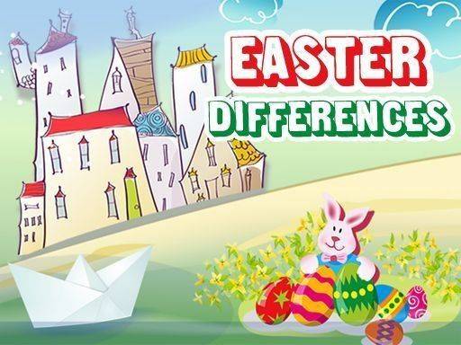 Easter Differences Puzzle Game