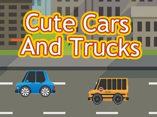 Cute Cars And Trucks Match 3 Puzzle Game