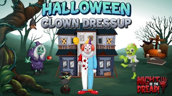 Halloween Clown Dressup Game