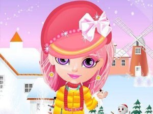 Baby Halen Winter Dress Up Online Game