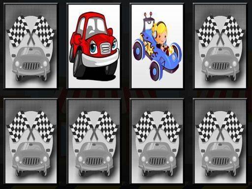 Racing Cars Memory Match Game