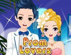 Pretty Prom Lovers Dress Up Online Game