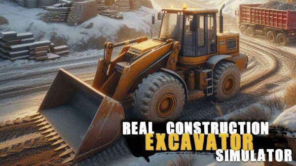 Real Construction Excavator Simulator: Driving Game