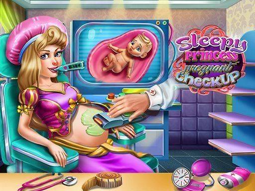 Sleepy Princess Pregnant Check Up Online Game