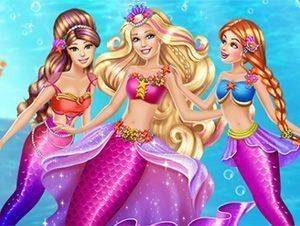 Princess Mermaid Coronation Dress Up Game