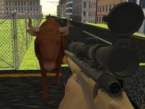 Angry Bull Shooter Online Action Arcade Game
