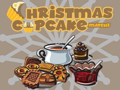 Christmas Cupcake Match 3 Puzzle Game