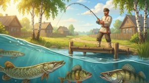 Peaceful Waters: Virtual Angling Experience