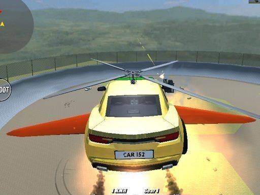 Supra Crash Shooting Fly Cars Online Game