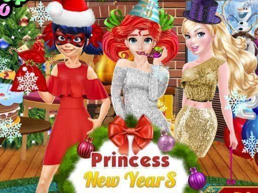 Princess New Years Party Online Game