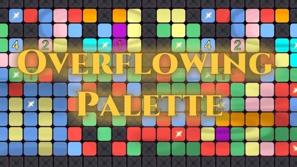 Overflowing Palette - Color Flood Puzzle Game