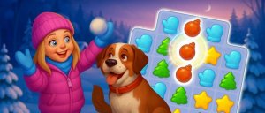 Magic Christmas Tree Match-3 Puzzle Game