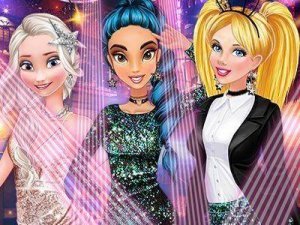 Princess Night Out in Hollywood Dress Up Game Online