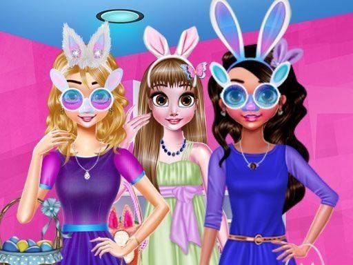 Funny Easter Girls Makeover Game