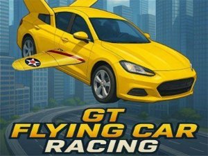 GT Flying Car Racing Game