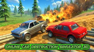 Online Car Destruction Simulator 3D Game