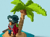 Voxel Survival Quest Pirate Adventure