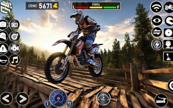 Off-Road Motorcycle Circuit Challenge