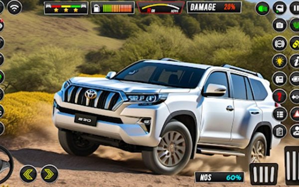 Prado Car Driving Simulator Game - Offline 4x4 Racing