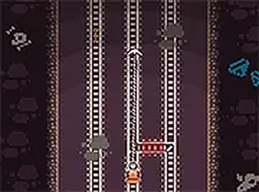 Pixel Cart Treasure Run